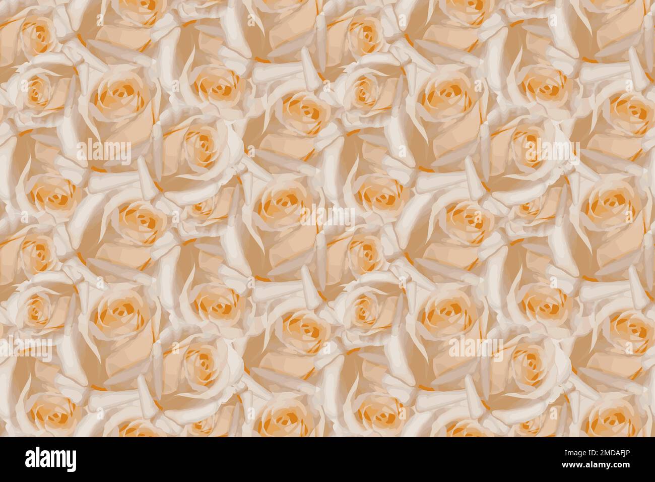 Yellow And White Roses Wallpaper
