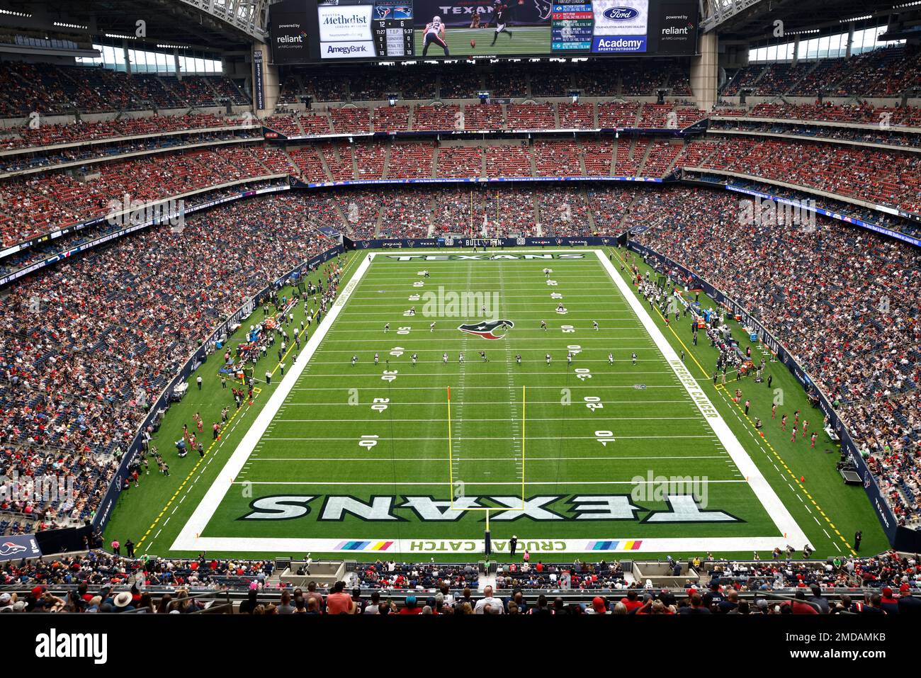 NFL stadium game action view