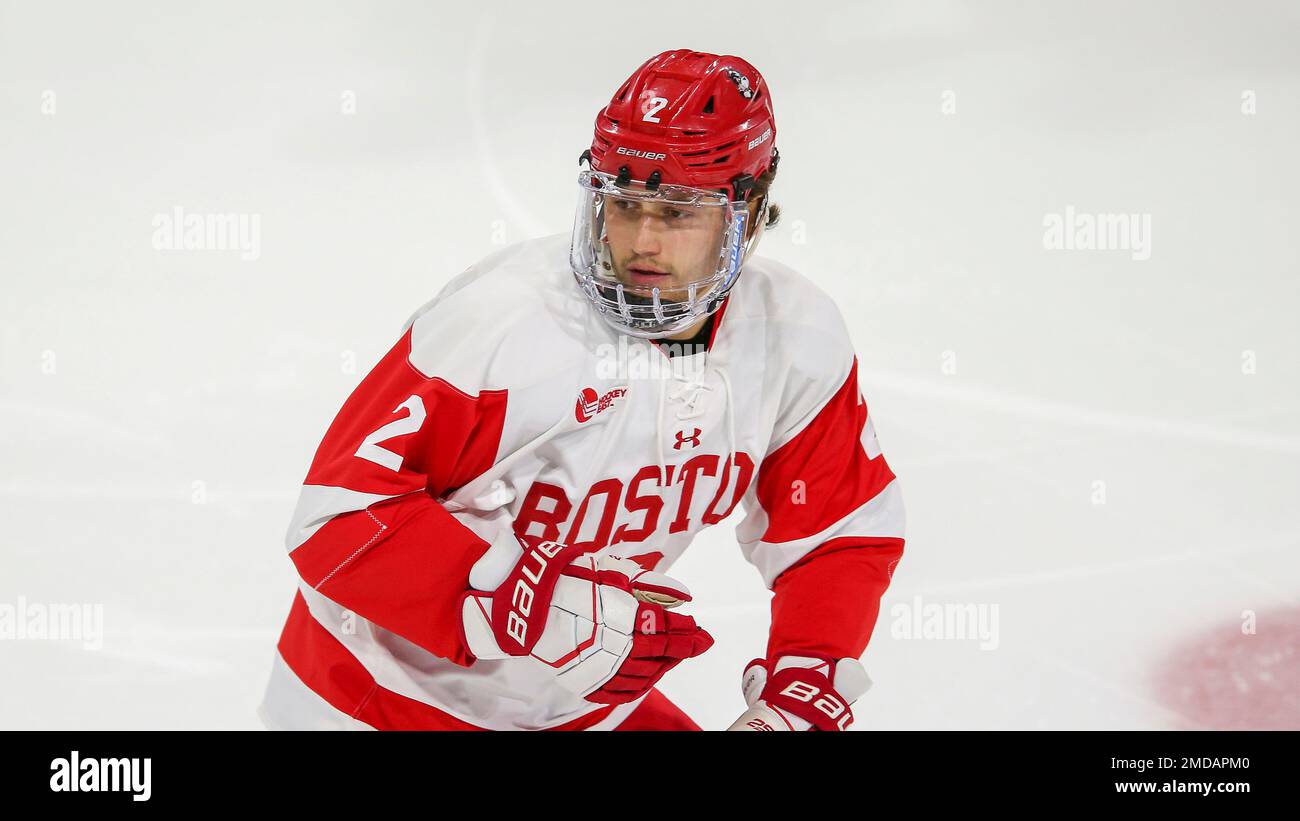 Boston s Case McCarthy 2 skates during the first period of an