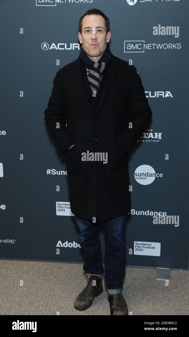 Park City, UT, USA. 22nd Jan, 2023. Tobias Menzies at arrivals for YOU HURT MY FEELINGS Premiere at Sundance Film Festival 2023, Eccles Theater, Park City, UT January 22, 2023. Credit: JA/Everett Collection/Alamy Live News Stock Photo