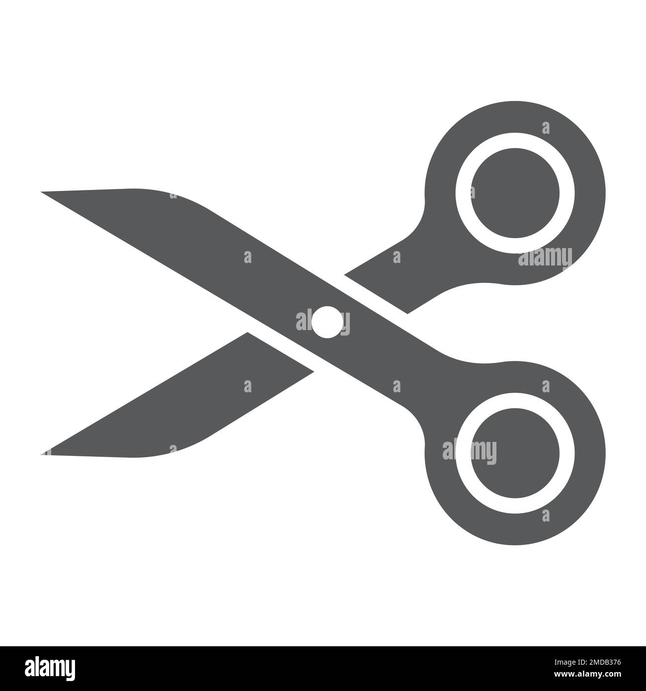 Yarn Shear Icon, Cross Stitch Scissors, U Shape Tailor Scissors Vector Art  Illustration Stock Vector Image & Art - Alamy