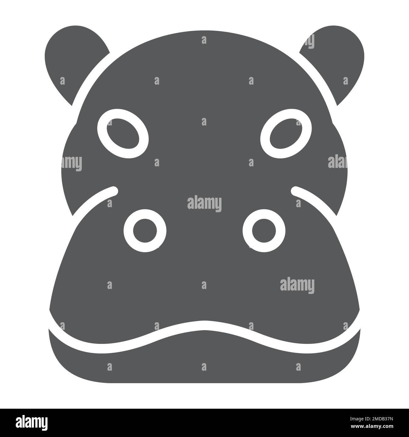 Hippo Face Clipart Black And White Cars