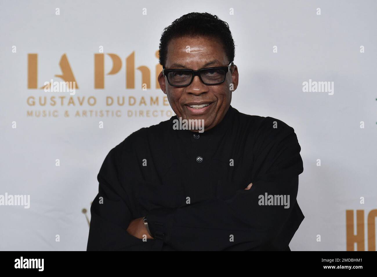 Herbie Hancock arrives at the Los Angeles Philharmonic Concert & Gala on Saturday