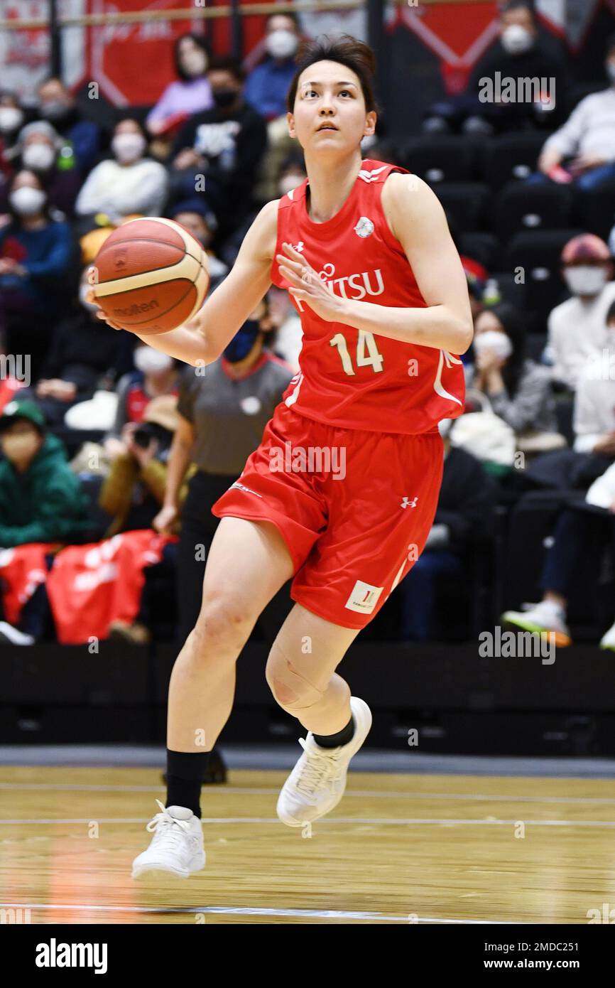 Yokohama, Japan. 22nd Jan, 2023. Mamiko Tanaka (Red Wave) Basketball
