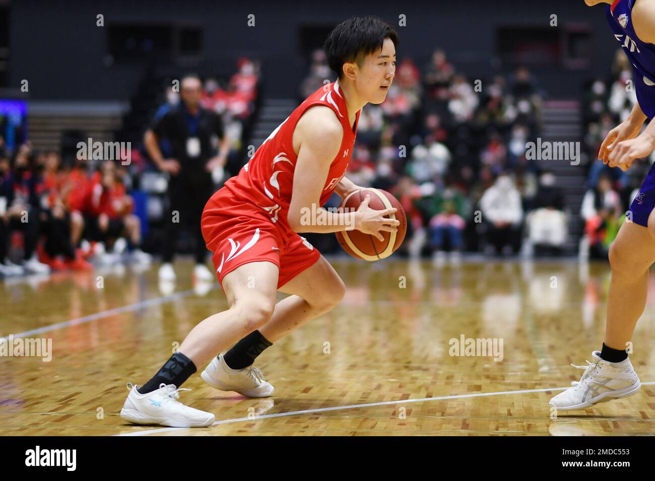 Yokohama, Japan. 22nd Jan, 2023. Riho Akagi (Red Wave) Basketball
