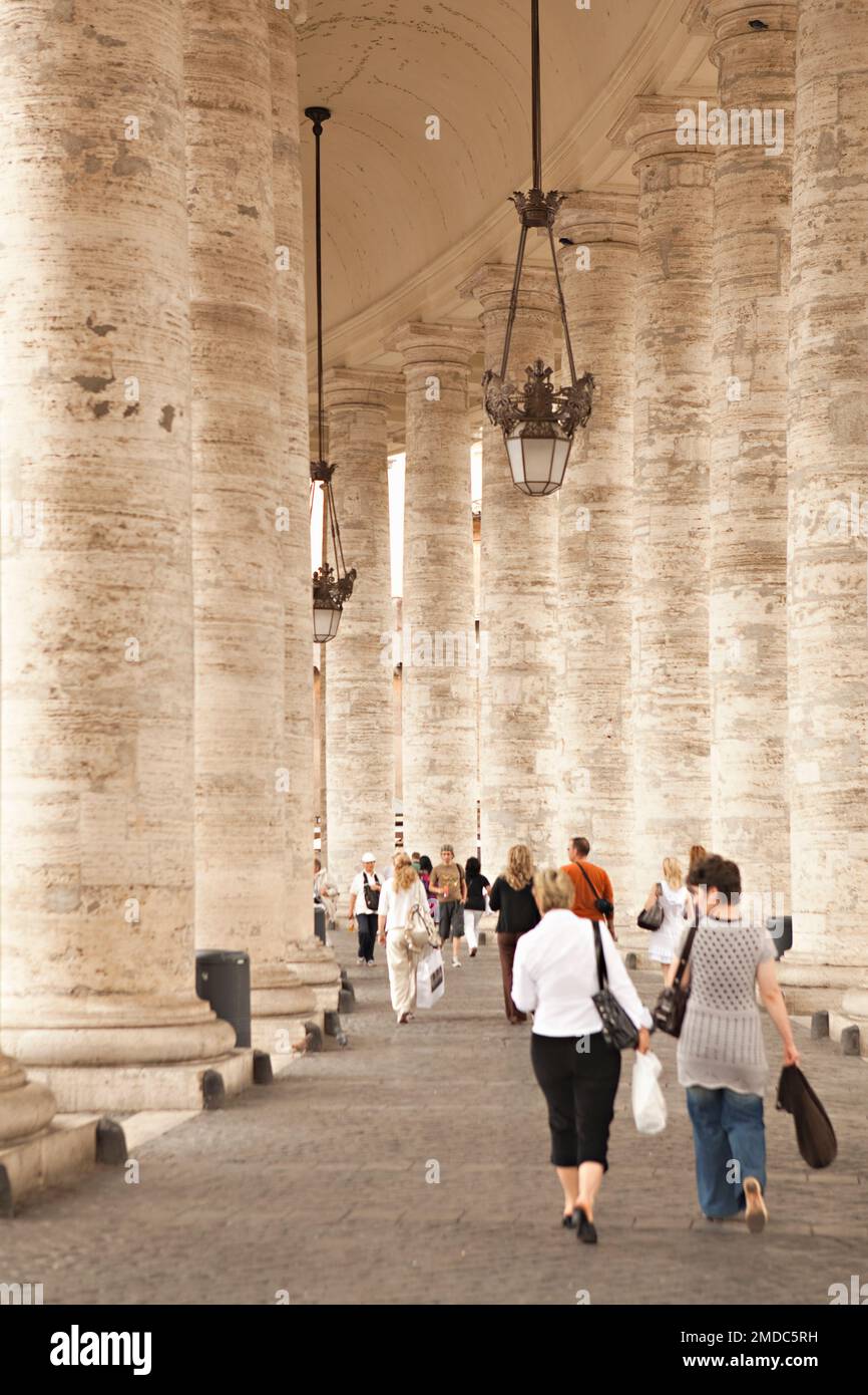 Visiting the vatican stock photo alamy