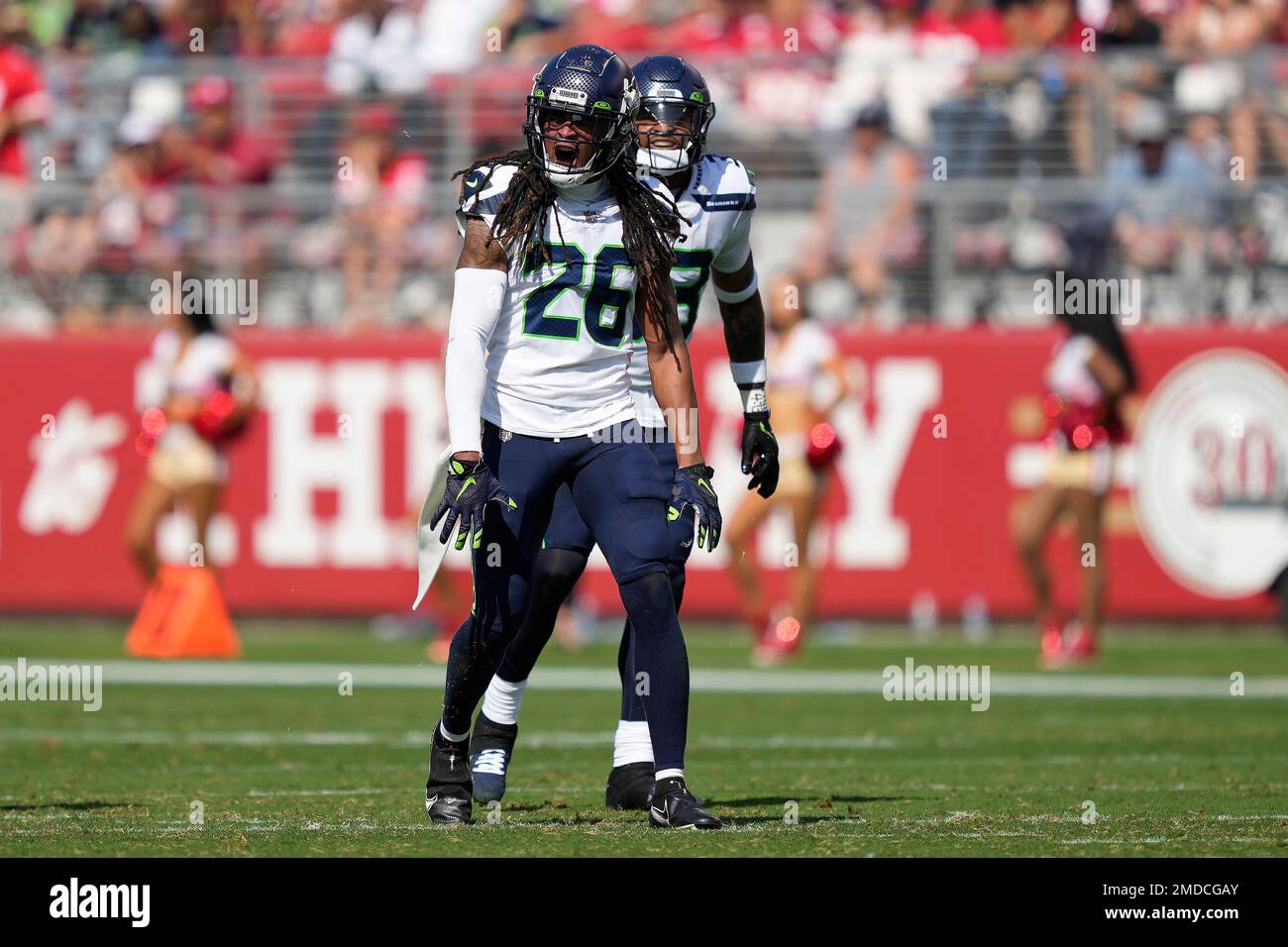 Seattle Seahawks safety Ryan Neal (26) during an NFL football game