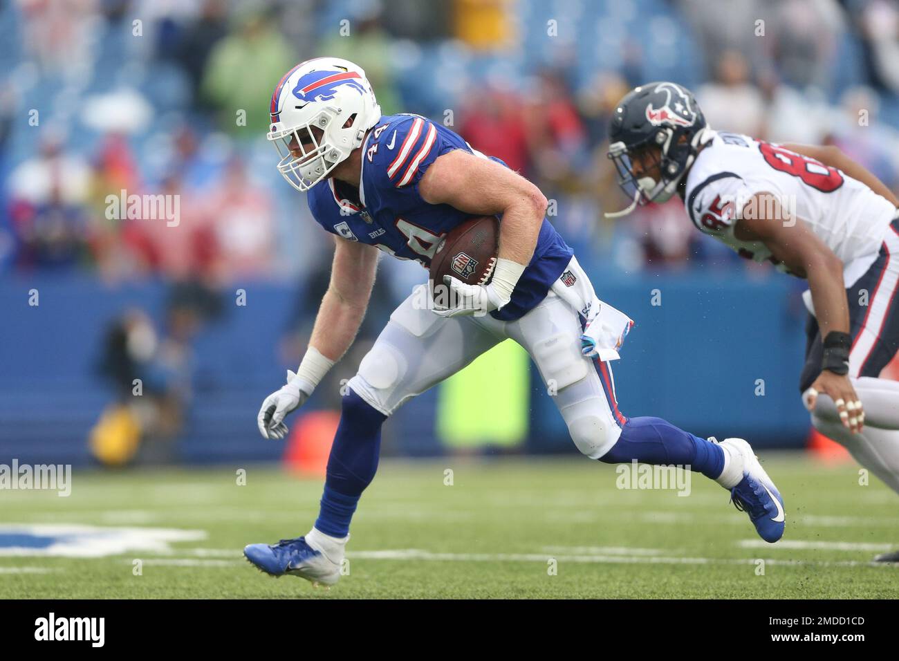 Buffalo Bills linebacker Tyler Matakevich (44) covers a kick during an NFL  football game, Sunday, Oct. 9, 2022, in Orchard Park, NY. (AP Photo/Matt  Durisko Stock Photo - Alamy