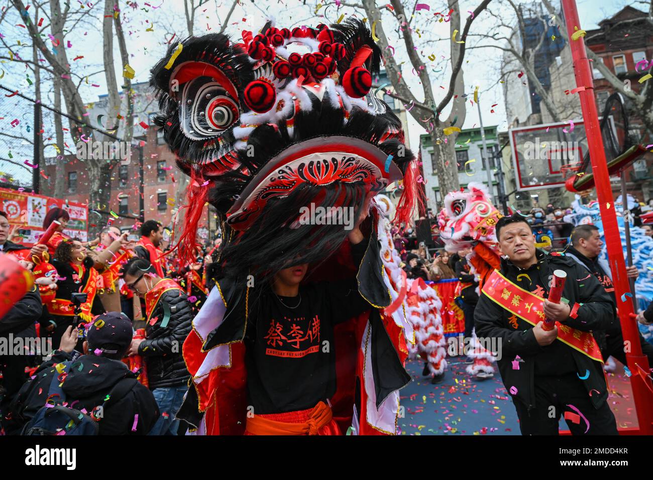 chinese new year firecracker ceremony nyc 2025