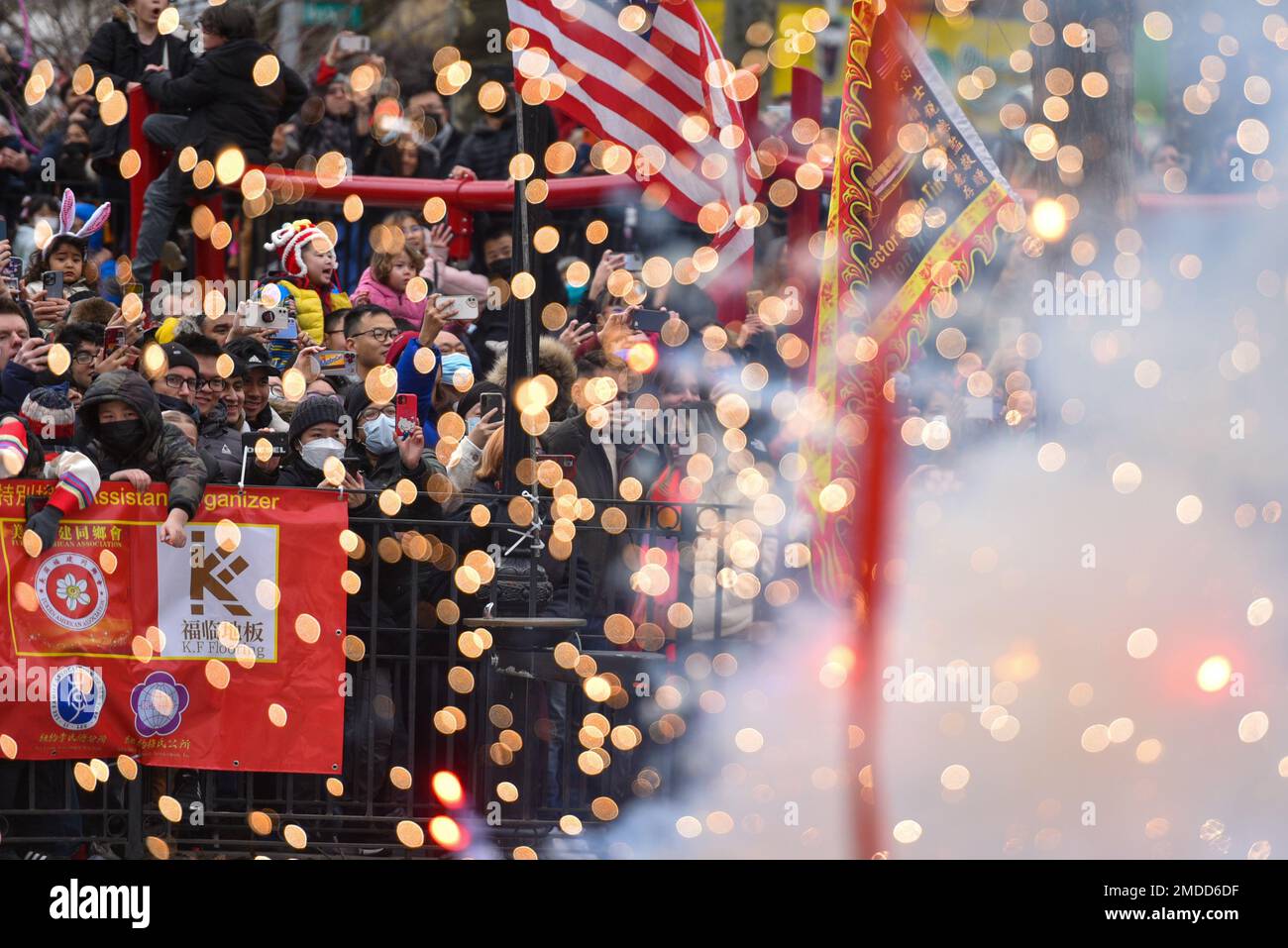 chinese new year firecracker ceremony