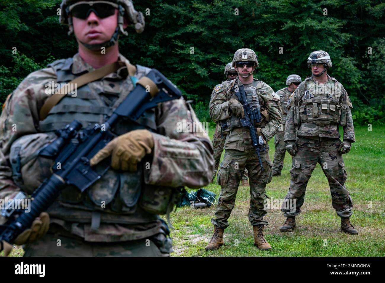 U.S. Army soldiers of the 1st Battalion, 102nd Infantry Regiment