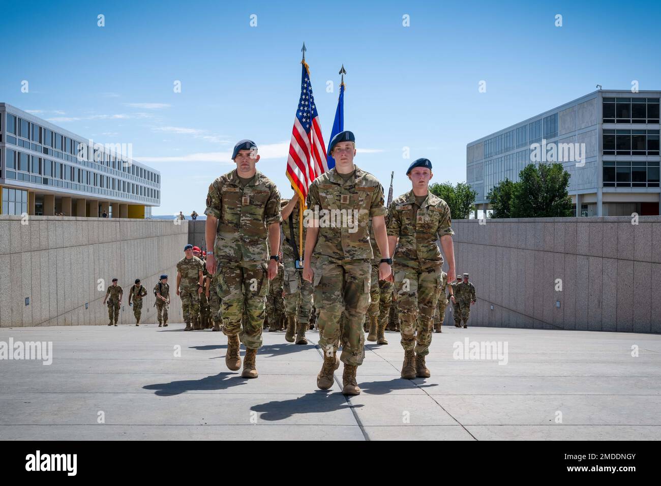 U.S. AIR FORCE ACADEMY, Colo. -- Class of 2026 basic cadets participate ...