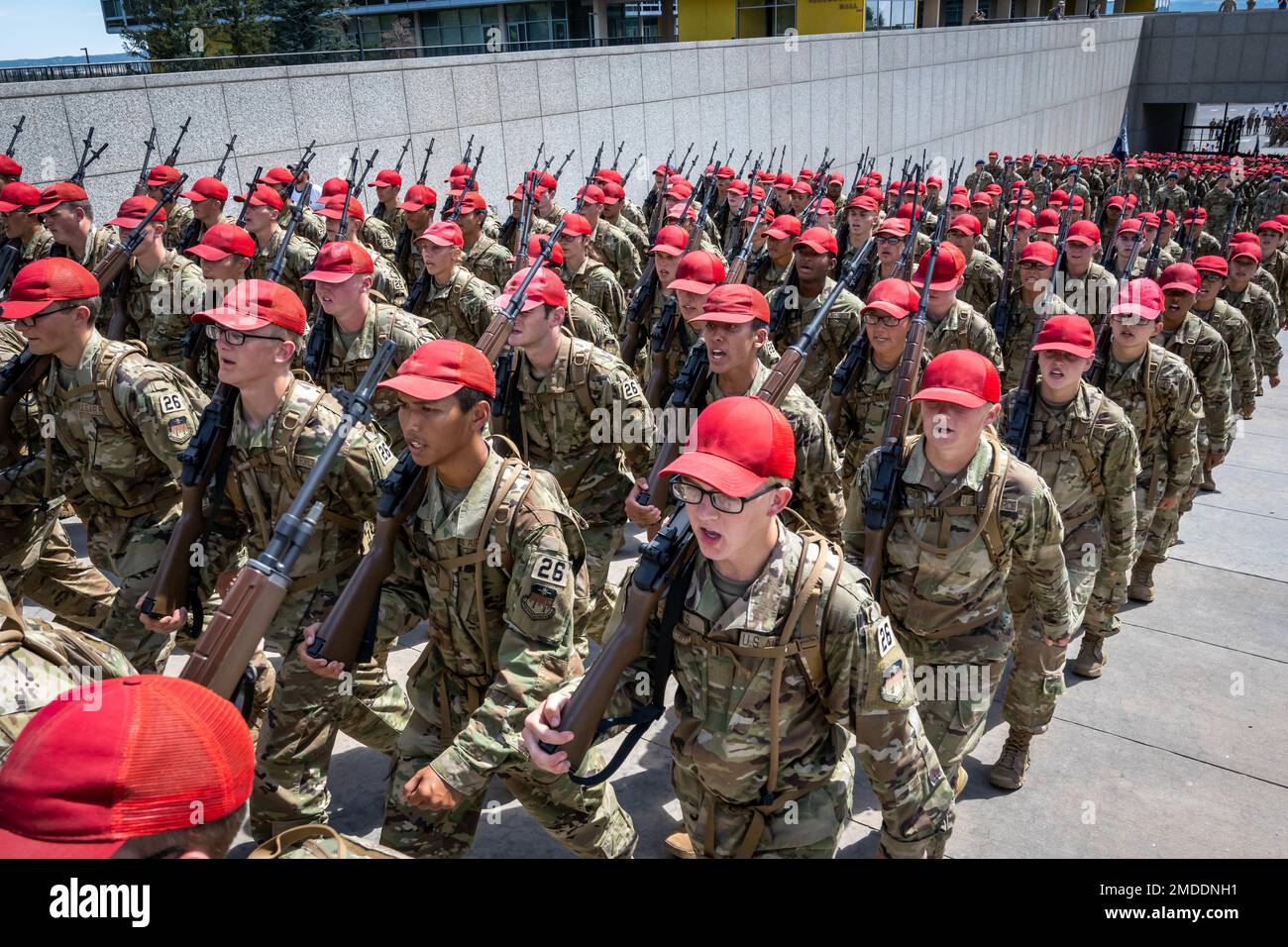 U.S. AIR FORCE ACADEMY, Colo. -- Class of 2026 basic cadets participate ...