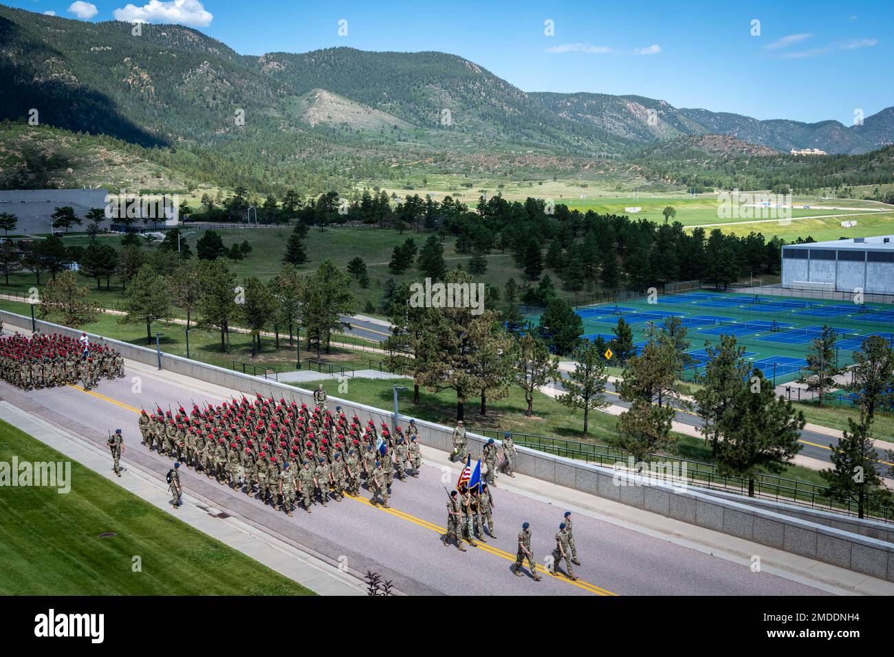 U.S. AIR FORCE ACADEMY, Colo. Class of 2026 basic cadets participate
