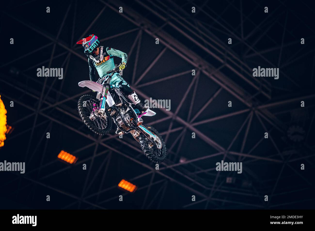 Dany Torres participating in a Freestyle event in Spain Stock Photo - Alamy