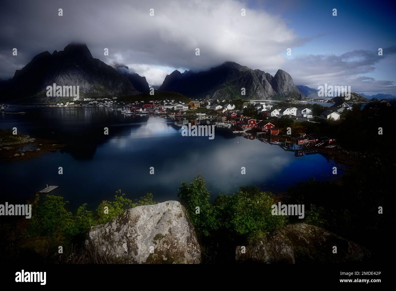 Reine Norway a beautiful village Stock Photo - Alamy