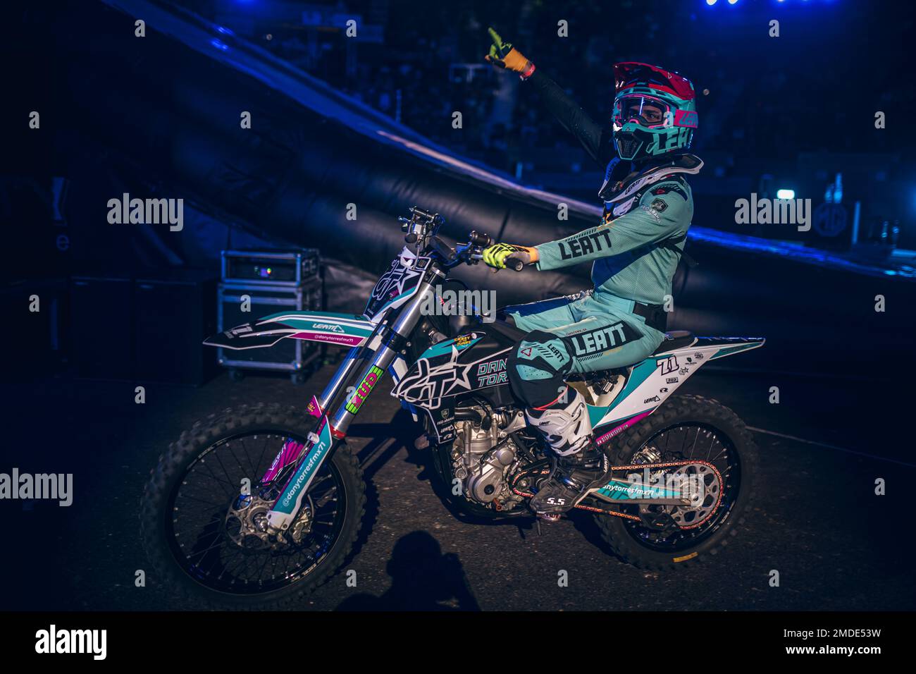 Dany Torres participating in a Freestyle event in Spain Stock Photo - Alamy