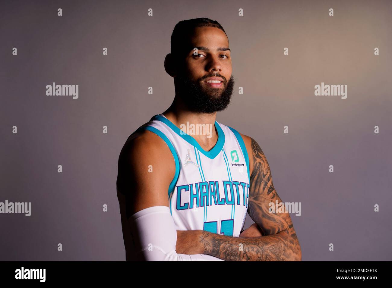 Charlotte Cody Martin poses for a picture during media day