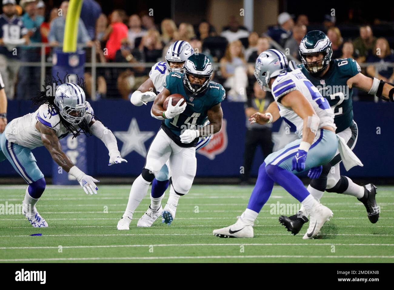 Philadelphia Eagles running back Kenneth Gainwell in action during the NFC Championship  NFL football game on Sunday, Jan. 29, 2023, in Philadelphia. (AP Photo/Matt  Rourke Stock Photo - Alamy