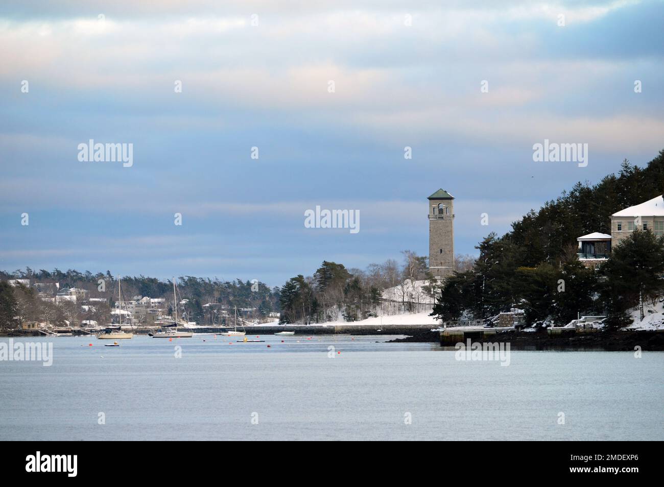 Northwest Arm of Halifax Harbour and the Dingle Tower in Sir Sanford