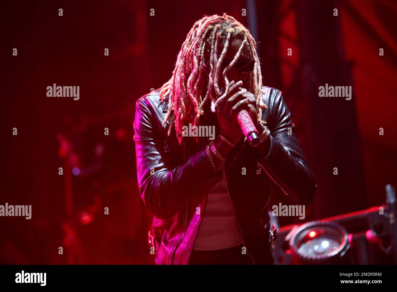 Musician 21 Savage performs at the 2021 Governors Ball music festival at  Citi Field on Sunday, Sept. 26, 2021, in New York. (Photo by Andy  Kropa/Invision/AP Stock Photo - Alamy
