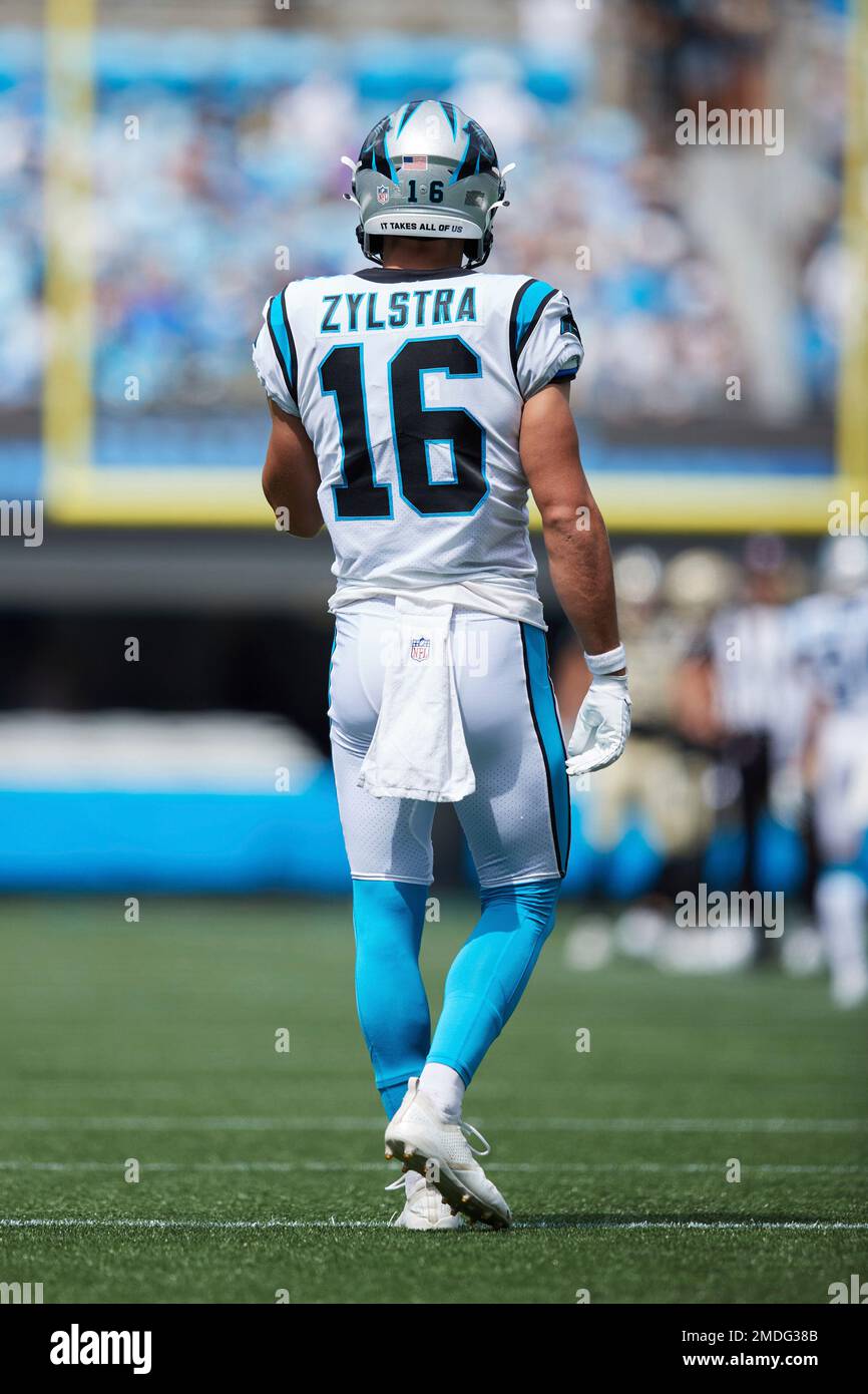 Carolina Panthers wide receiver Brandon Zylstra (16) during an NFL