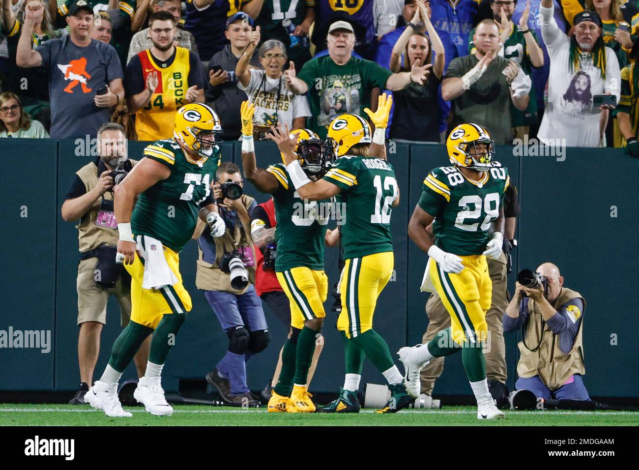 Aaron Jones scores Packers' first touchdown of 2021 season