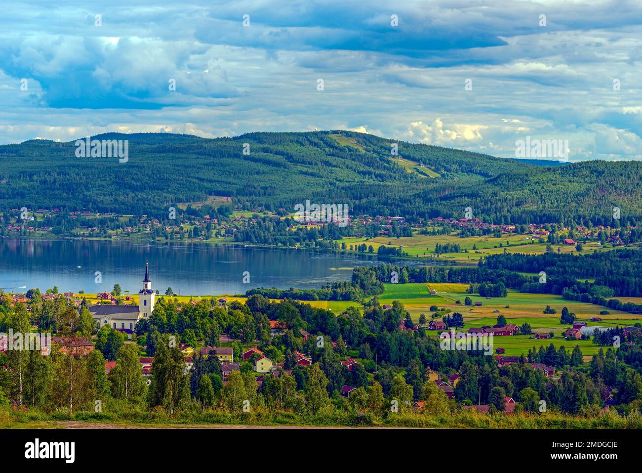 view-of-siljansn-s-village-dalarna-sweden-stock-photo-alamy