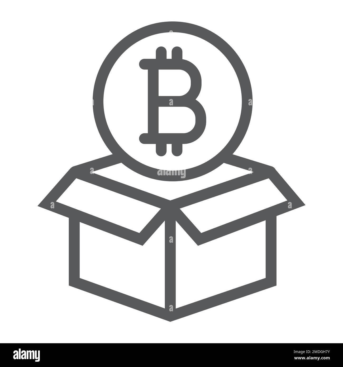 Block reward glyph icon, bitcoin and money, box and coin sign, vector  graphics, a solid pattern on a white background, eps 10 Stock Vector Image  & Art - Alamy