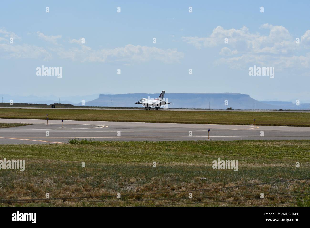The U.S. Air Force Air Demonstration Squadron "Thunderbirds" pilots