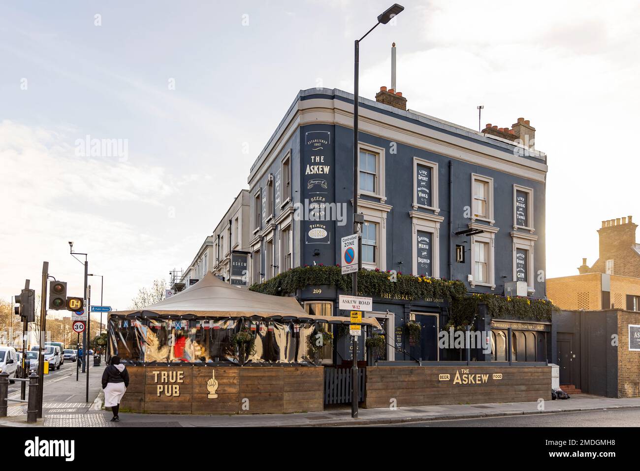 Acton Vale, Local Area Shoot Stock Photo Alamy