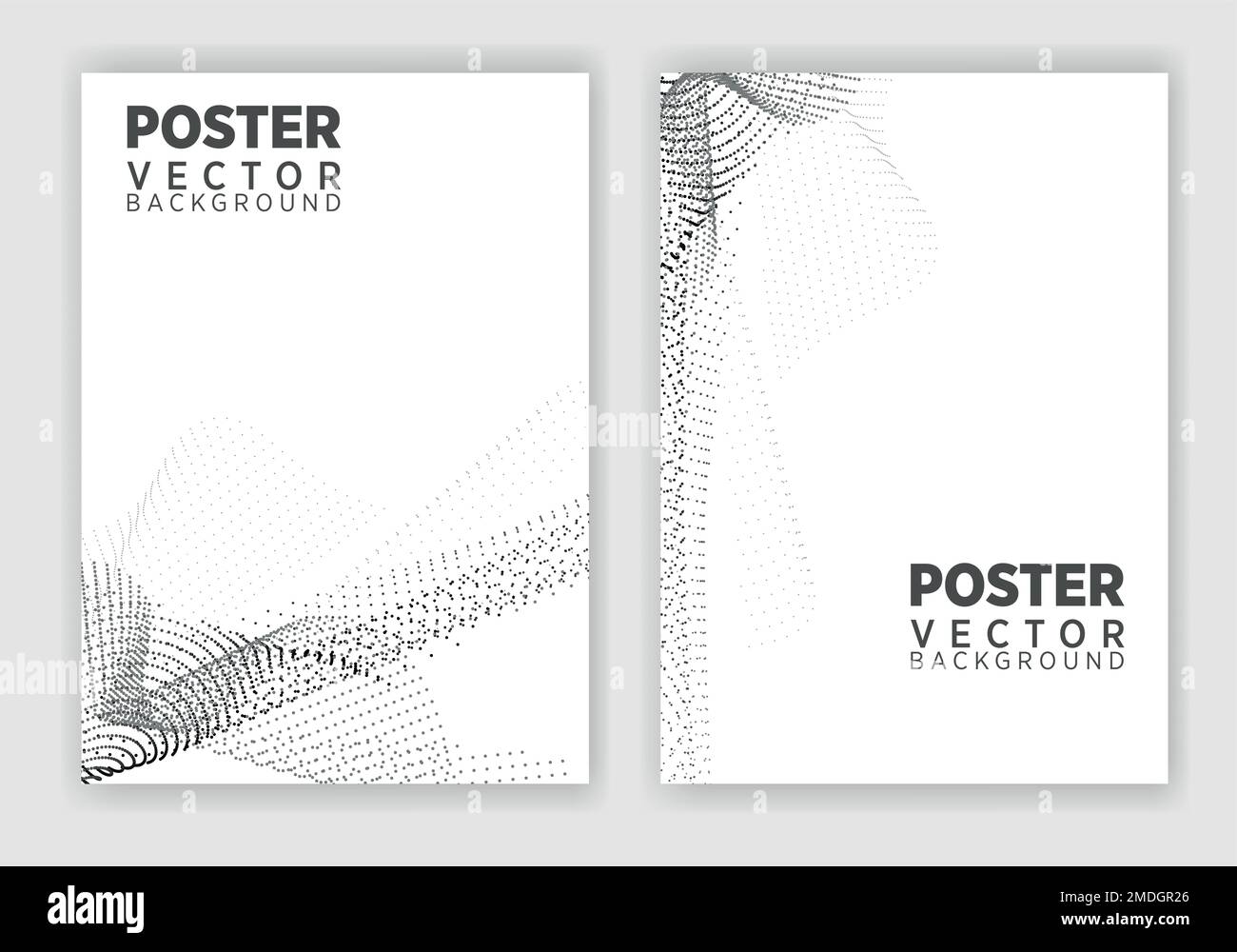 Vector abstract graphic design Poster . Vector vertical poster template ...