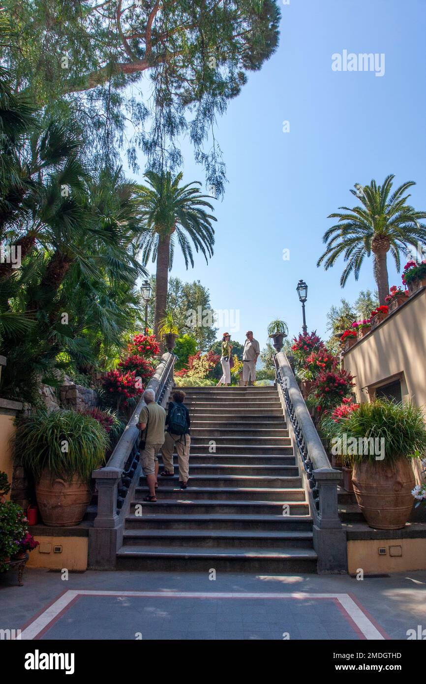 Sorrento town centre, Sorrento, Italy Stock Photo Alamy