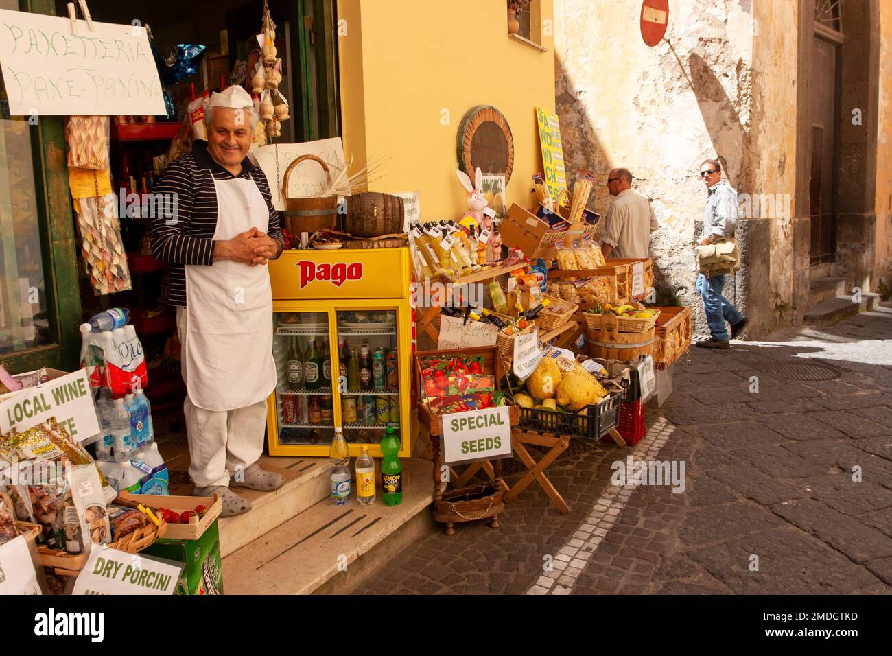 Grocery Store Sorrento town centre, Sorrento, Italy Stock Photo Alamy