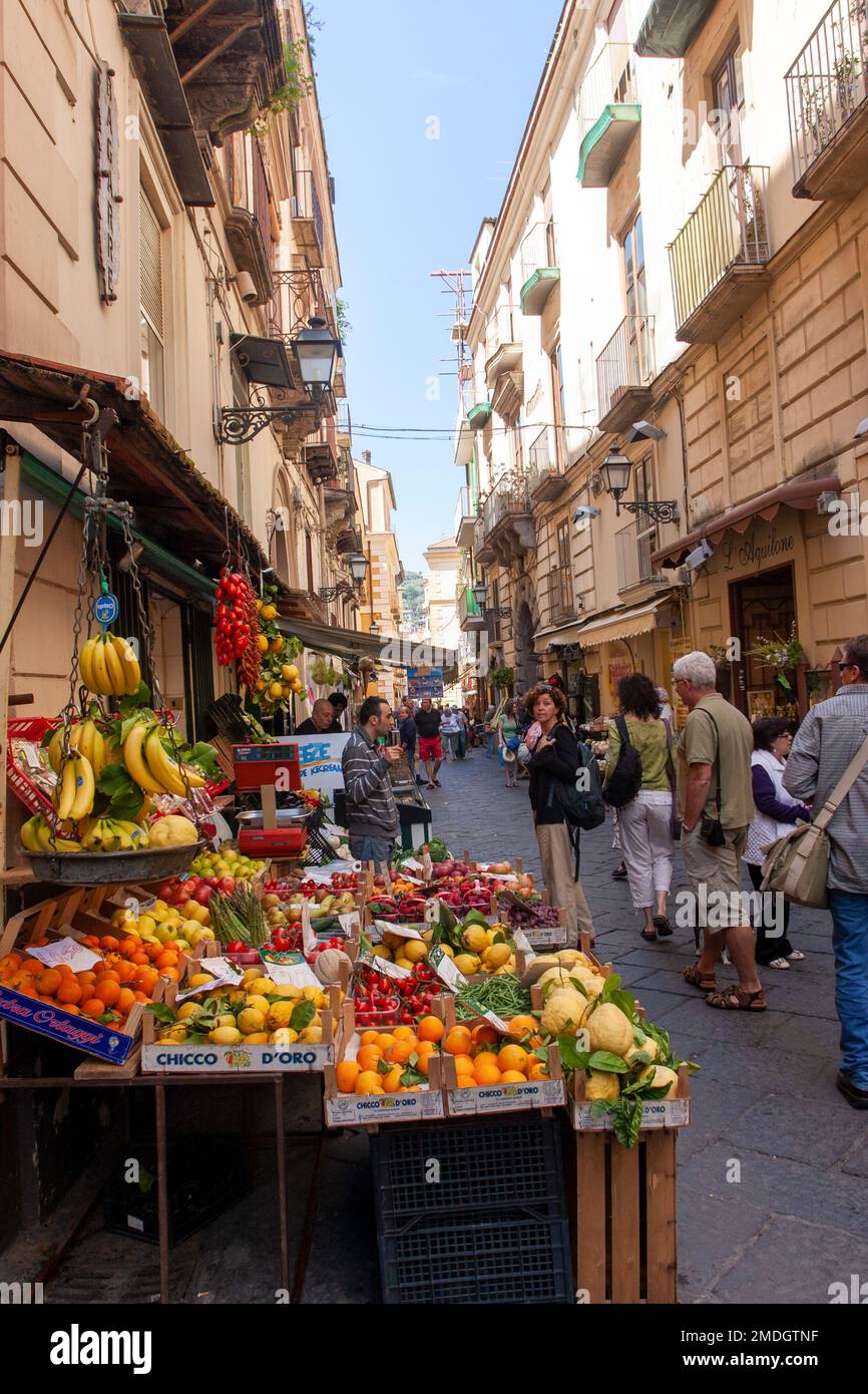 Grocery Store Sorrento town centre, Sorrento, Italy Stock Photo Alamy