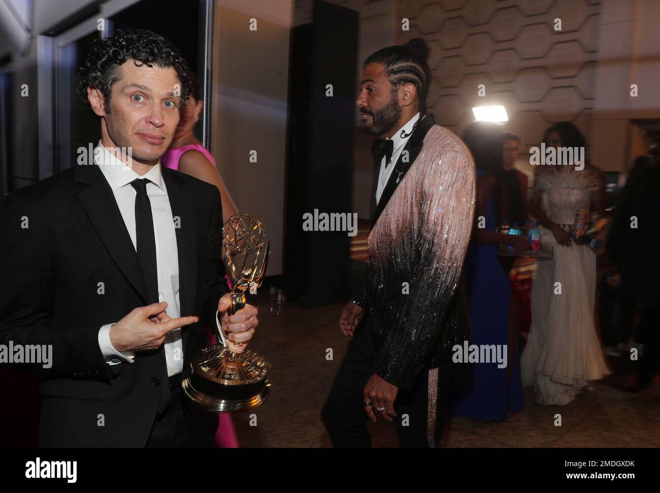 Thomas Kail arrives at the 73rd Emmy Awards at the JW Marriott at L.A