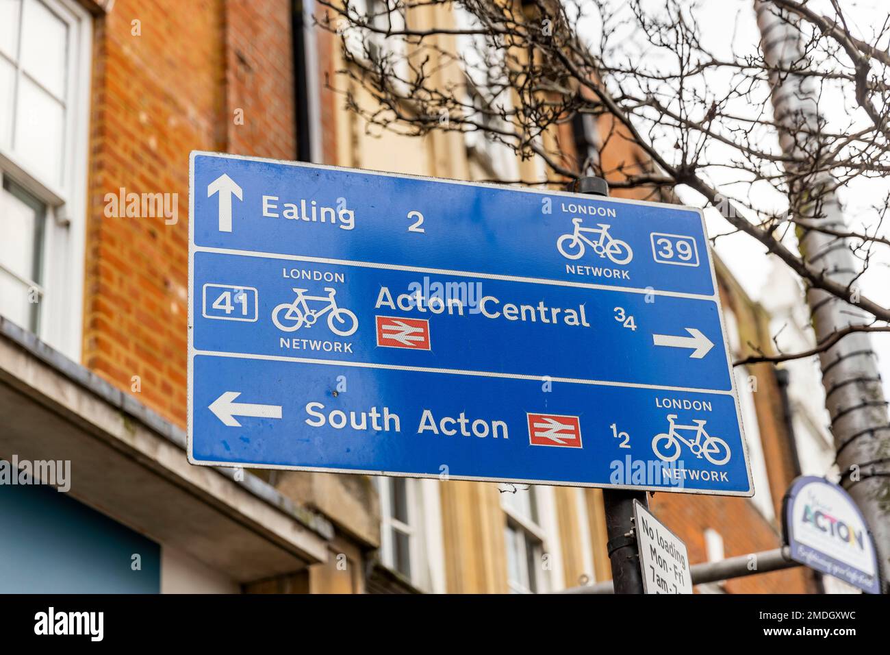 Acton Vale, London, Local Area Photography Stock Photo Alamy