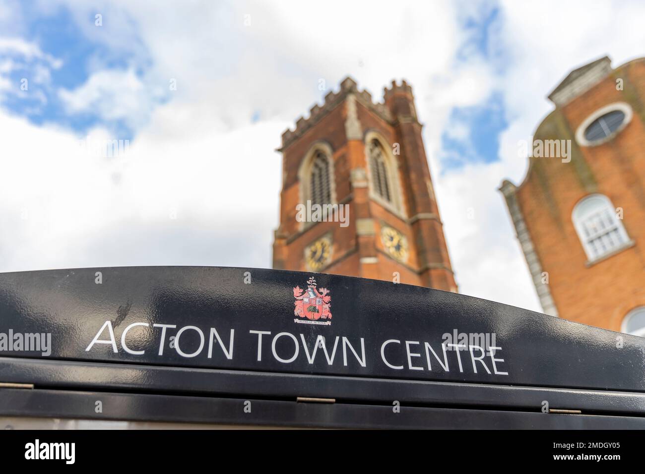 Acton Vale, Local Area Photography Stock Photo Alamy