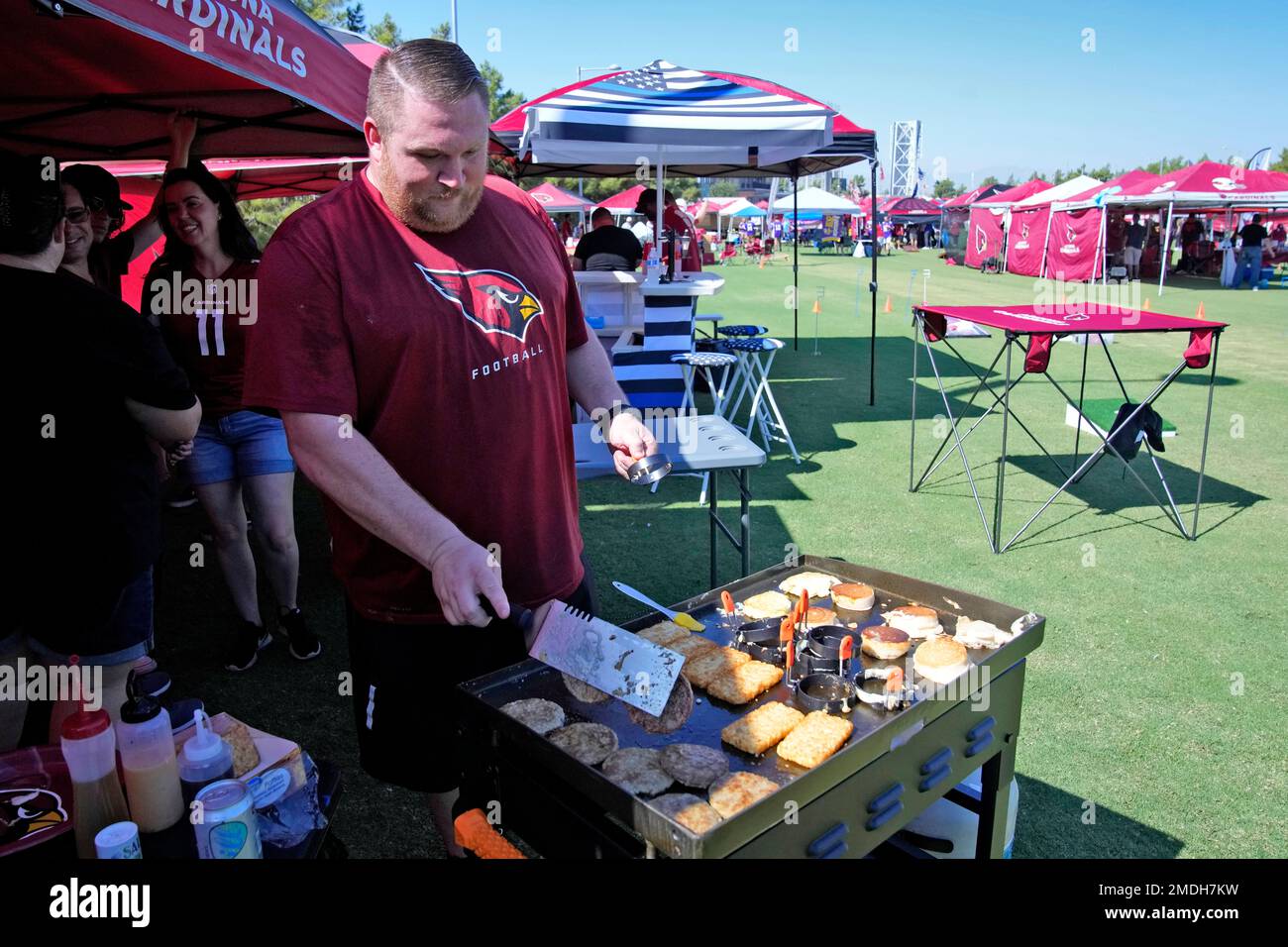 New York Jets Tailgate vs Arizona Cardinals tailgate party 2012