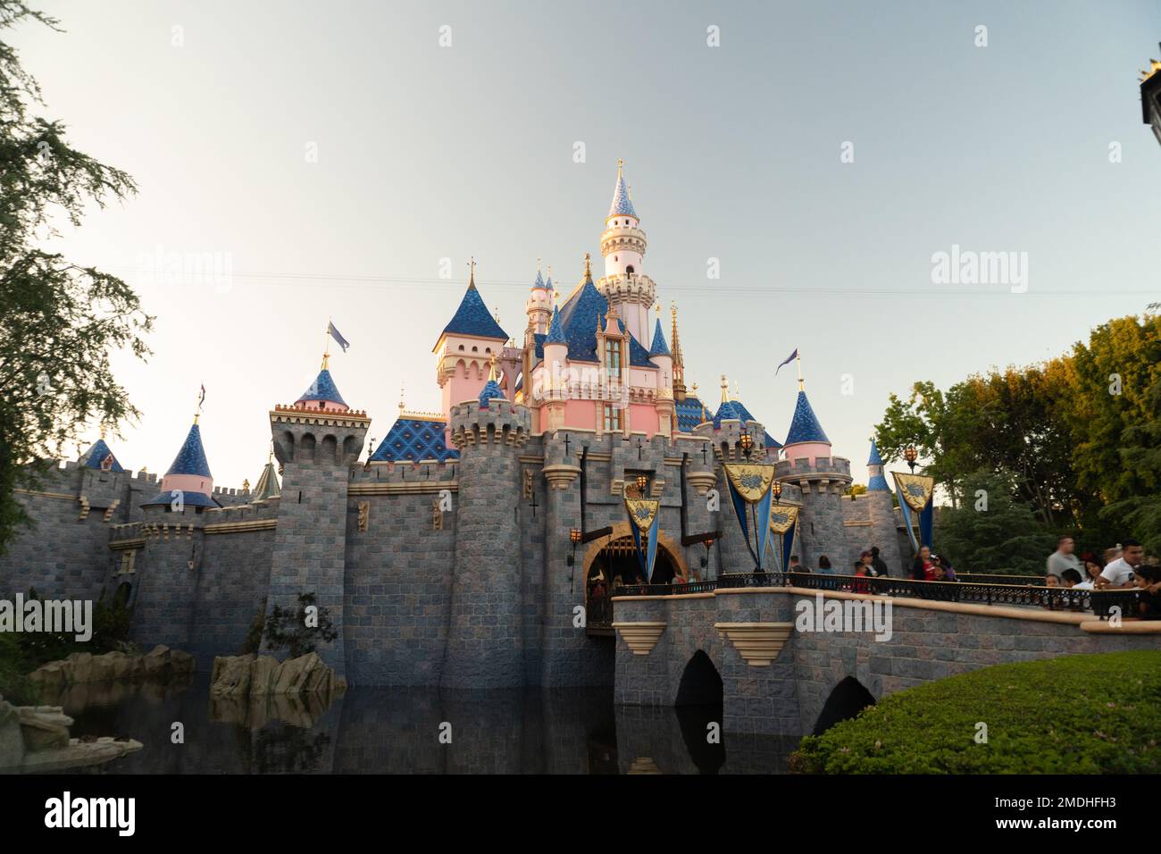 Sleeping beauty castle cartoon hi-res stock photography and images - Alamy