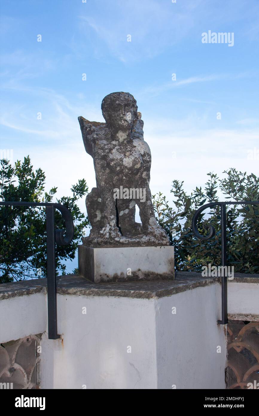 Statue Villa San Michele, Capri, Italy Villa San Michele is the life's