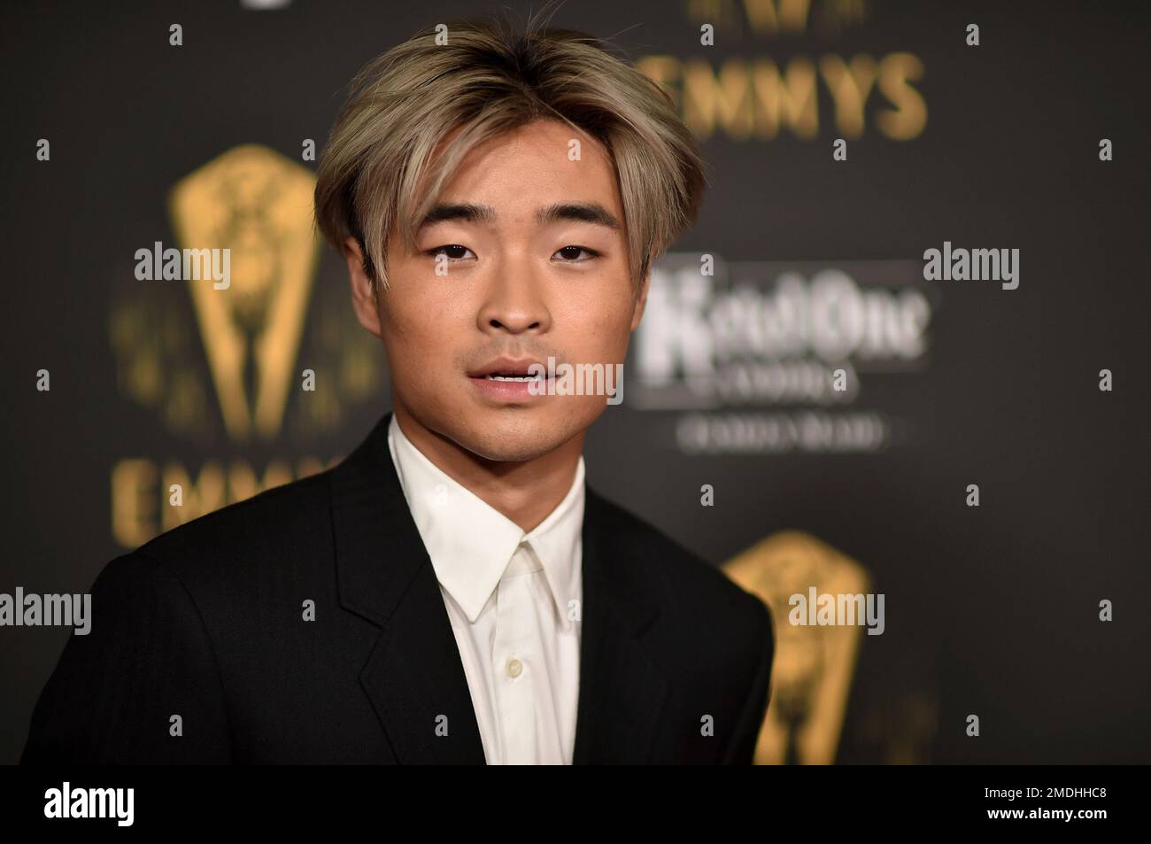 Dallas Liu arrives the 73rd Emmy Awards Performers Nominee Celebration