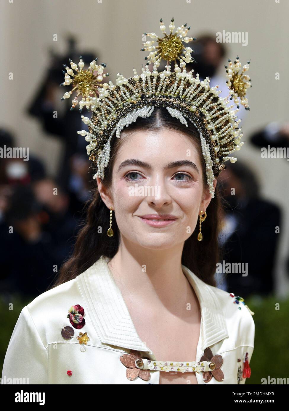 Singer Lorde attends The Metropolitan Museum of Art's Costume Institute ...