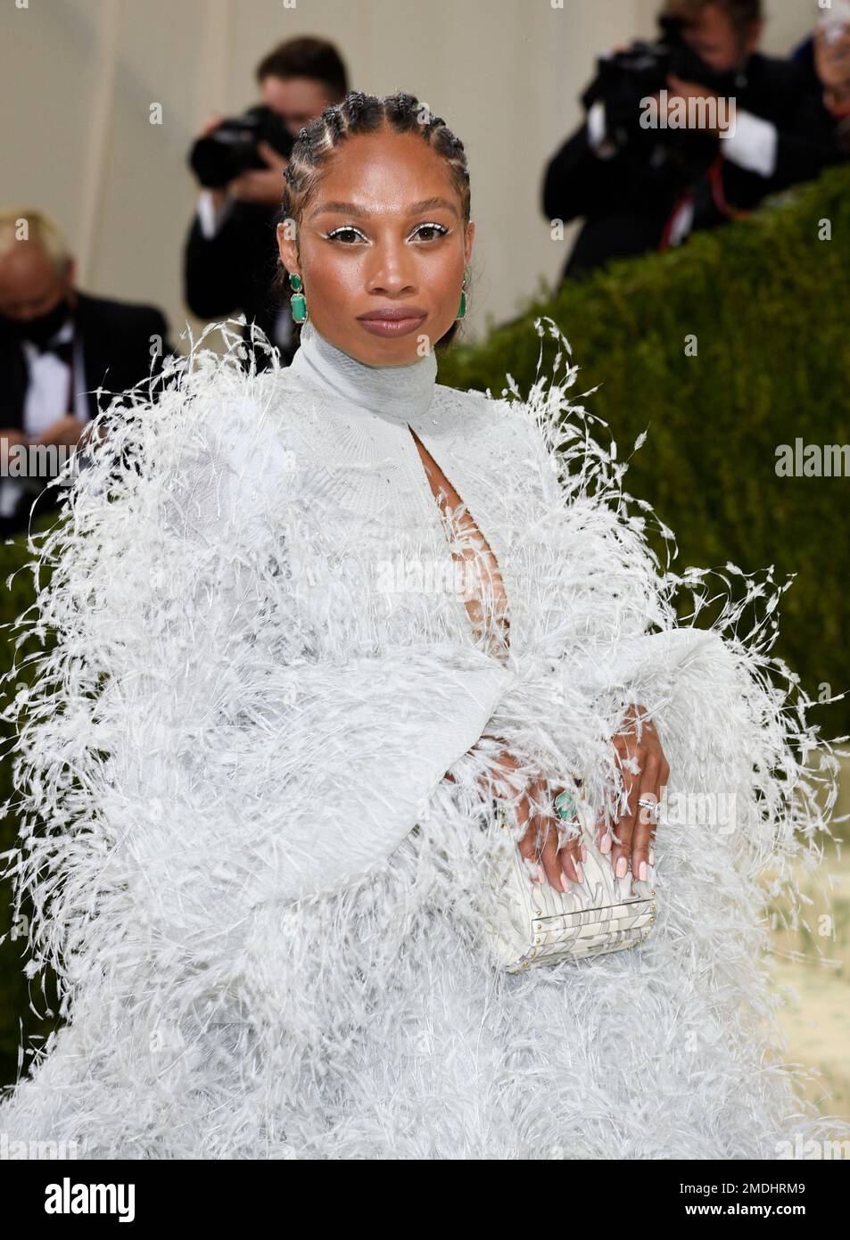 Track and field athlete Allyson Felix attends The Metropolitan Museum