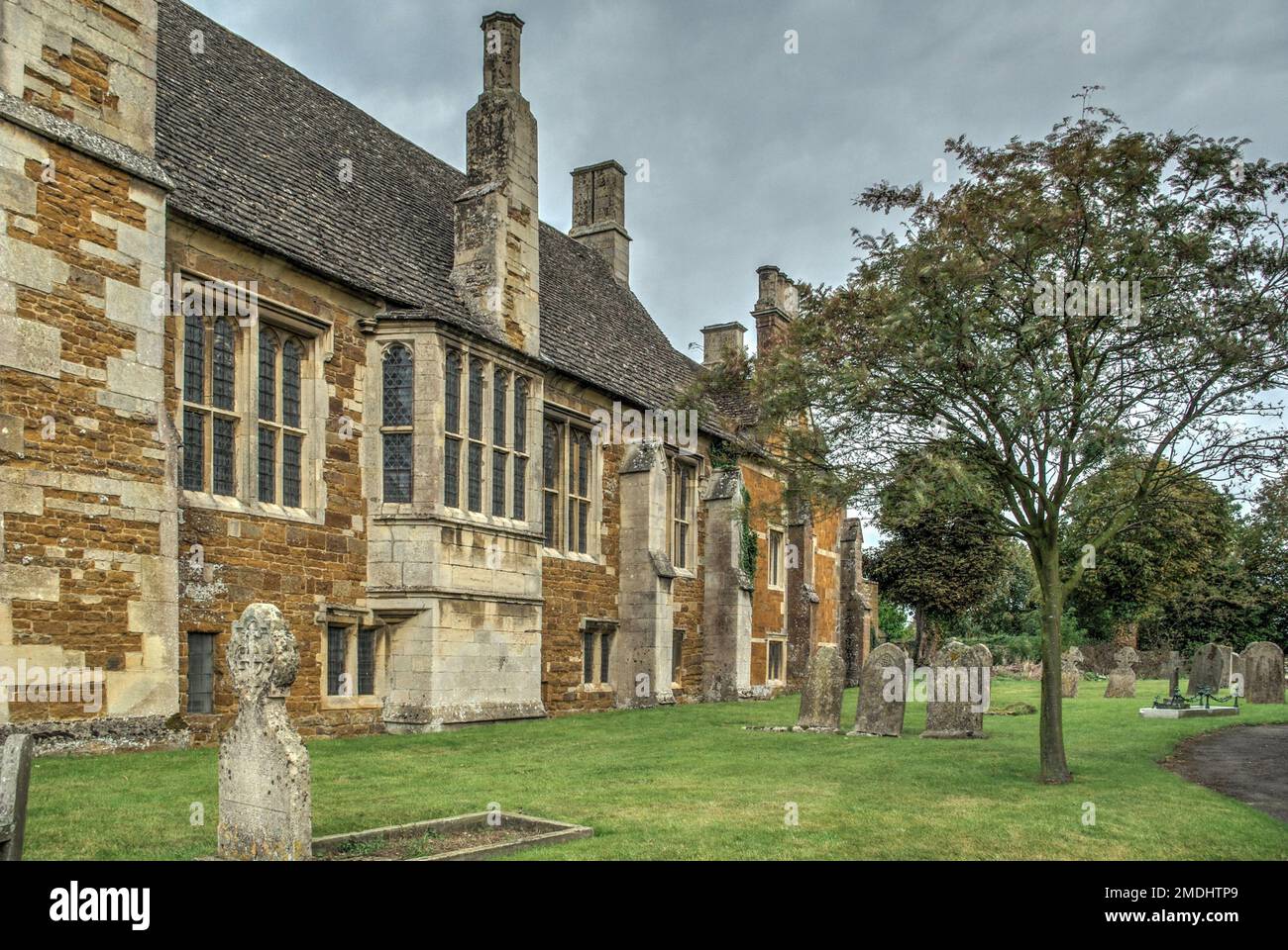 Lyddington Bede House in the village of Lyddington, Leicestershire, UK Stock Photo Alamy