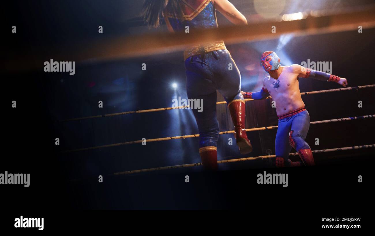 Marvel lucha libre edition hi-res stock photography and