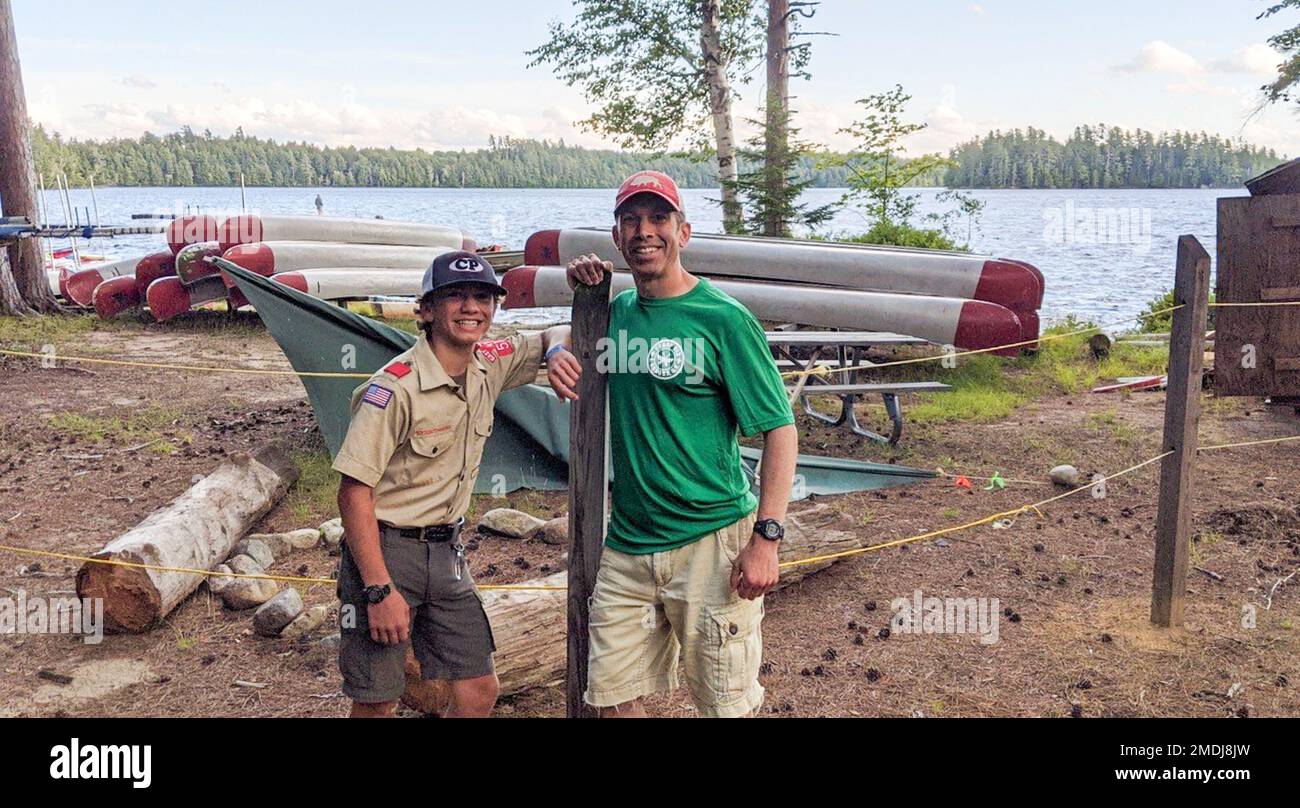 Scout Commander Col. Adam Czekanski, commander of the U.S. Army Corps of Engineers ...