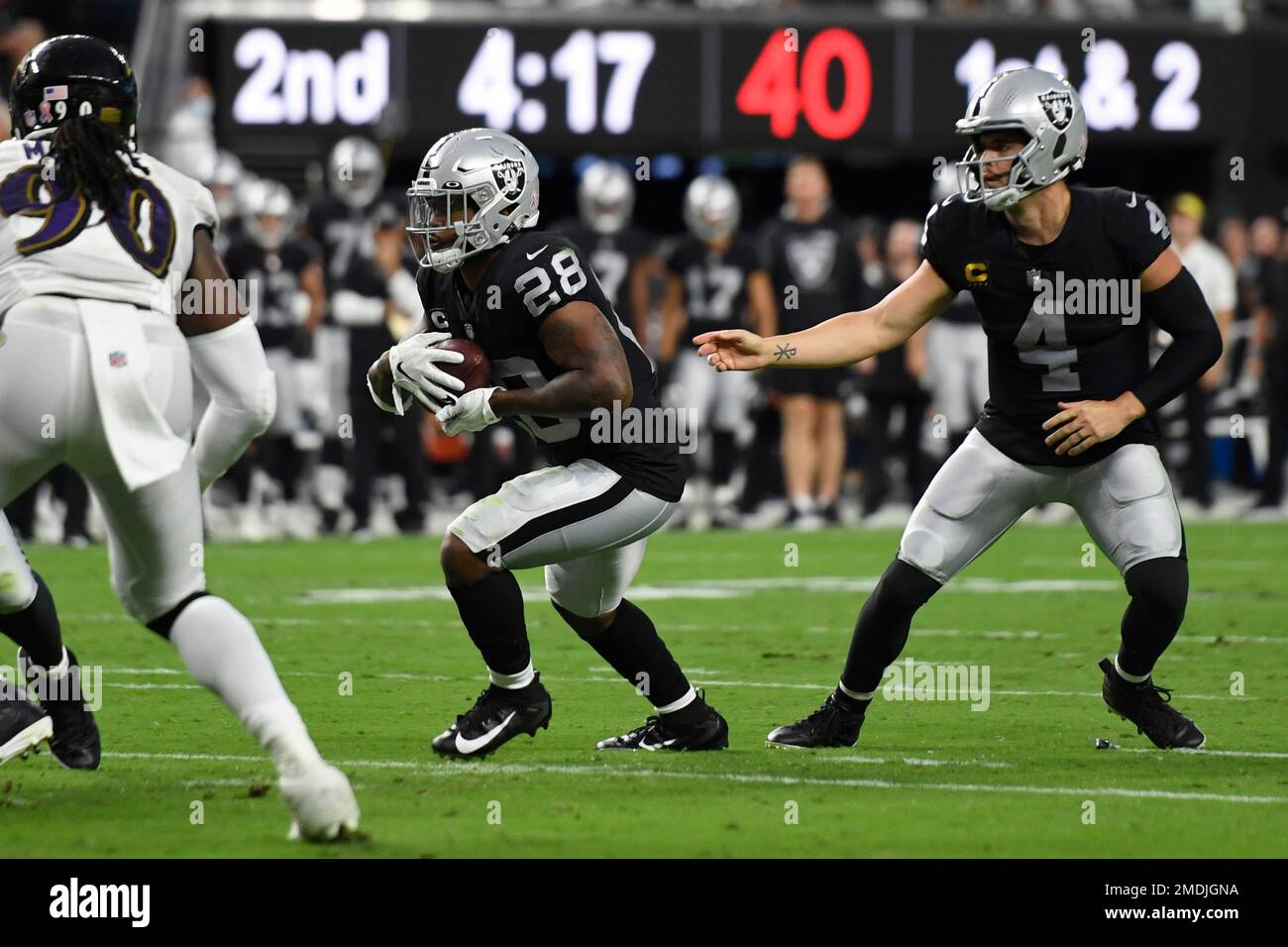 : Las Vegas Raiders Cards: Derek Carr, Josh Jacobs