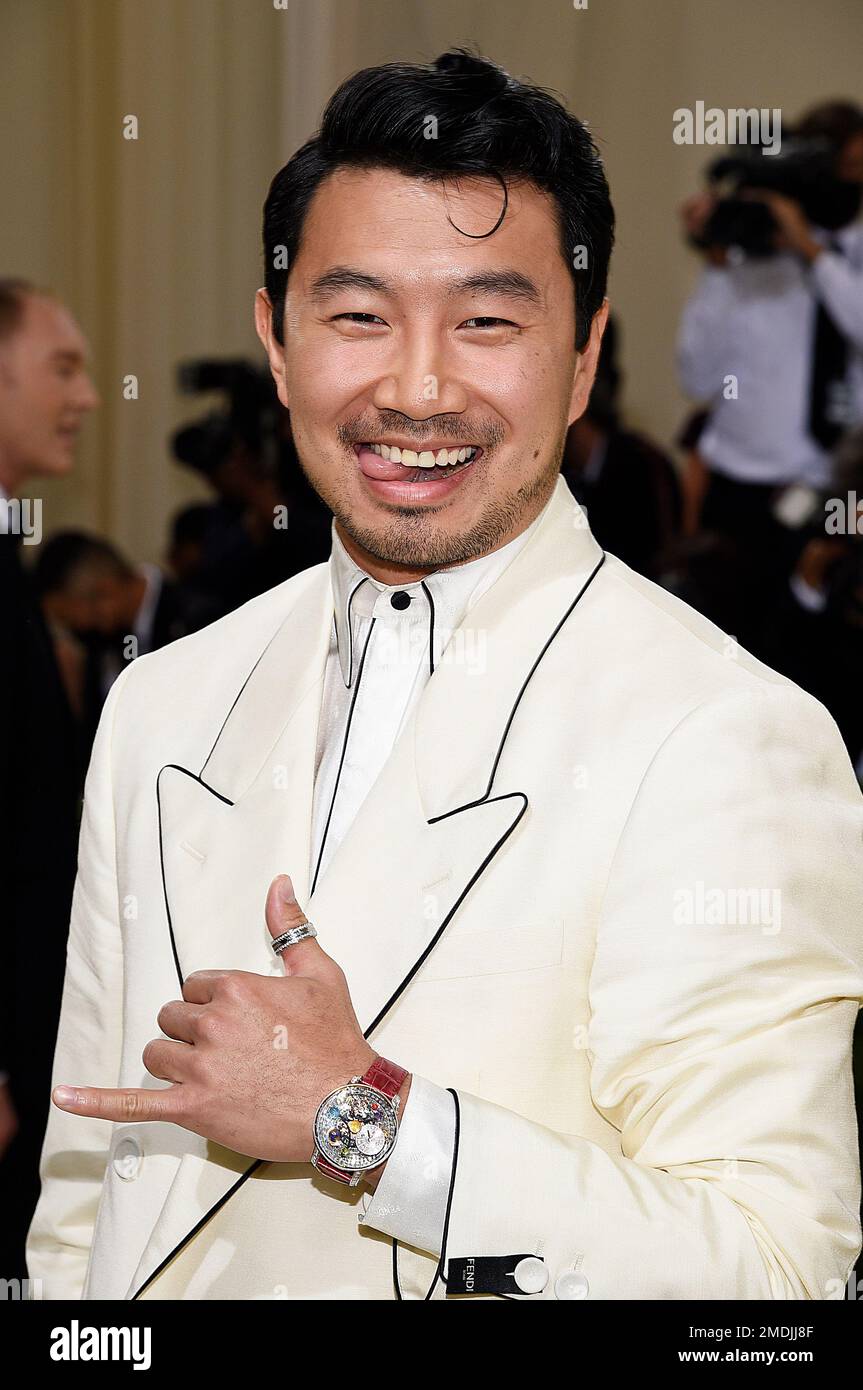 Simu Liu attends The Metropolitan Museum of Art's Costume Institute