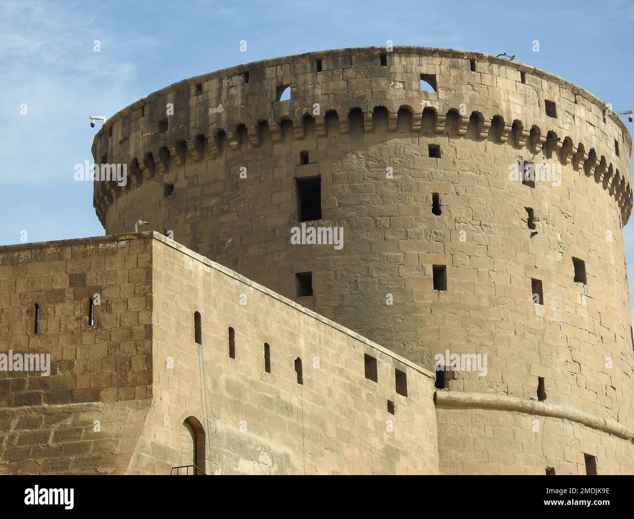 The Citadel of Cairo or Citadel of Saladin, a medieval Islamic-era ...